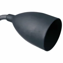 Lampe sur pince métal (H43 cm) Bleu orage