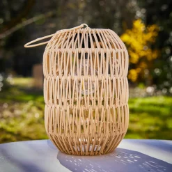 Lanterne de jardin solaire LED (H24,5 cm)Toscane Naturel
