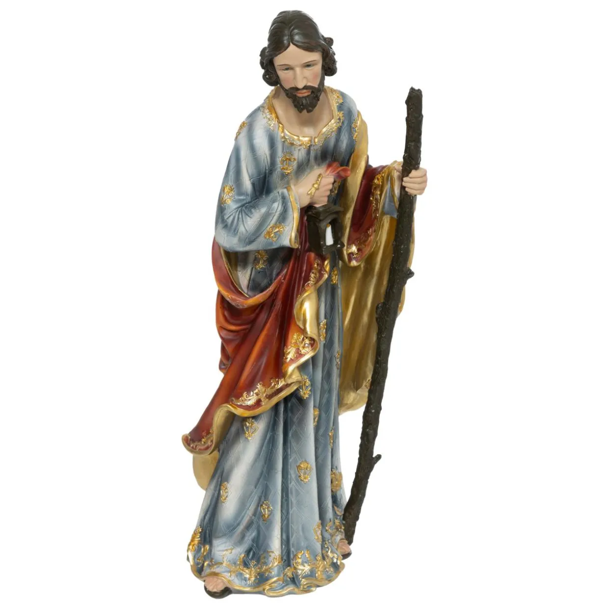 Les 3 grands santons (H59 cm) de Teresa