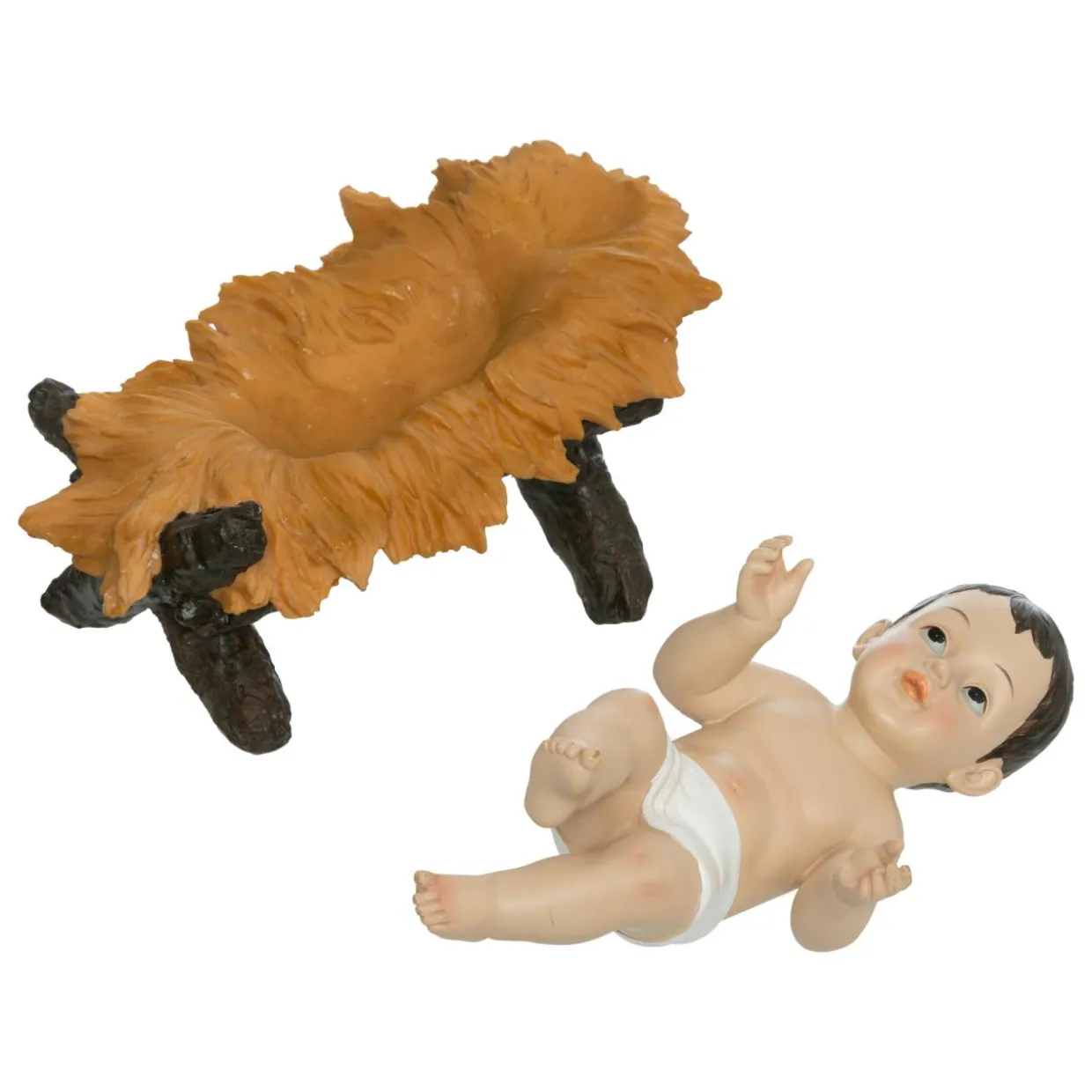 Les 3 grands santons (H59 cm) de Teresa