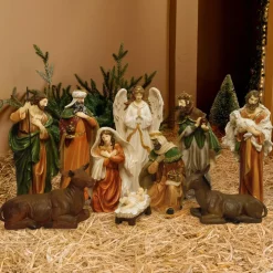 Les 10 grands santons (Hauteur 47 cm) de Marine