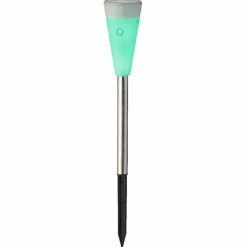 Lot de 10 bornes de jardin solaires (H26 cm) Marly Multicolore