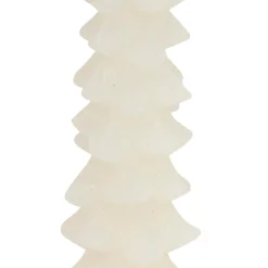 Lot de 2 bougies bâton en cire (H25 cm) Sapin Blanc