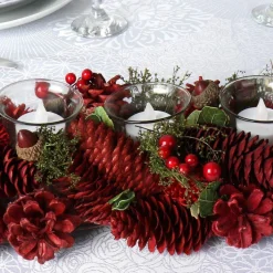 Lot de 6 Bougies LED vacillantes Chauffe-plat Blanc chaud