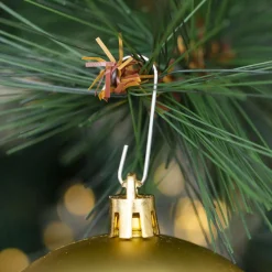 Lot de 30 boules de Noël assorties New Alpine Or