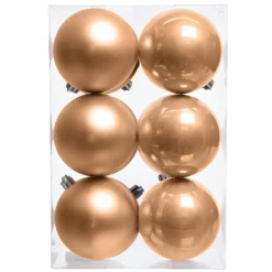 Lot de 12 boules de Noël (D60 mm) Aravis Pêche