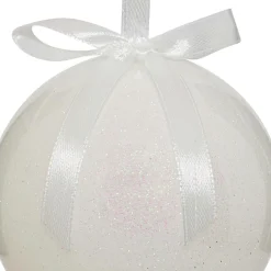 Lot de 14 boules de Noël (D150 mm) Darling Blanc