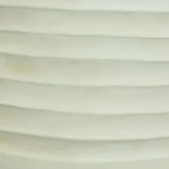 Lot de 3 cache-pots d'extérieur ronds (H49-37-27 cm) Jamie Blanc