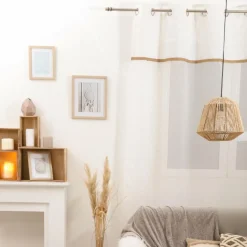 Lot de 5 cadres photo en bois Ethnique Naturel