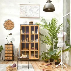 Lot de 3 caisses cagettes (H15 cm) Colonial Naturel