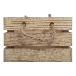 Lot de 3 caisses cagettes (H15 cm) Colonial Naturel