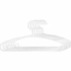 Lot de 6 cintres enfant Eddy Blanc