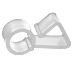 Lot de 18 crochets gouttière