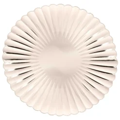 Lot de 12 dessous d'assiette Coquille Argent