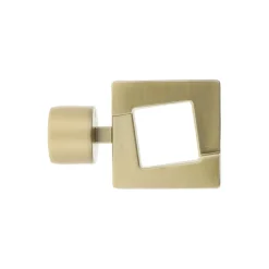 Lot de 2 embouts tringle métal (D28 mm) Upper east side Or