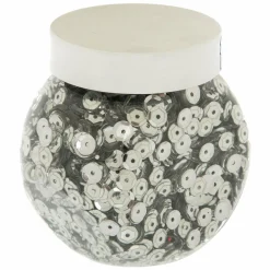 Lot de 100 gr de sequins Argent