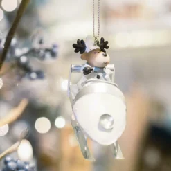 Lot de 3 hélico à suspendre (H7 cm) Personnages Multicolore