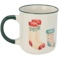 Lot de 4 Mugs de Noël Noël douceur Multicolore