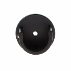 Lot de 2 naissances tringle rideau (D28 mm) Lino Noir mat