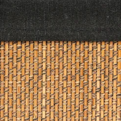 Lot de 3 paniers de rangement bambou (H12 cm) Stremy Beige