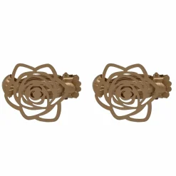 Lot de 2 pinces rideaux Lina Cuivre