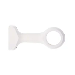 Lot de 2 supports tringle bois (L110 / D28 mm) Nils Blanc