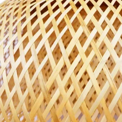 Lot de 2 suspensions en bambou (D61-D39 cm) Manacor Naturel