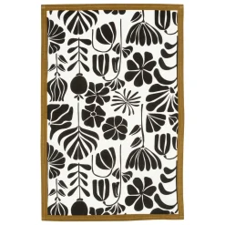 Lot de 3 torchons coton (45 x 70 cm) Twist Noir