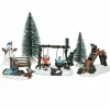 Lot de figurines et accessoires Parc d'enfants pour village