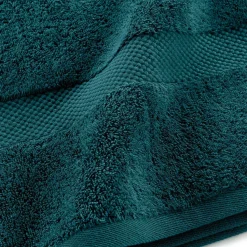 Lot de serviettes de bain 50x90 cm x2 + serviettes 70x130cm x2 + gants de toilette x2 Elegance Bleu