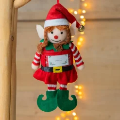 Lutin farceur à suspendre (H20 cm) Fille Mignonne