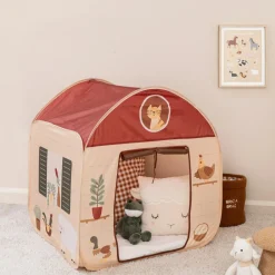 Maison pop up enfant (H85 cm) Ferme Multicolore