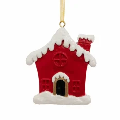 Maisonnette au Pôle Nord (H7 cm) Rouge