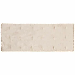 Matelas d'assise coton (60 x 180 cm) Rivi Ecru