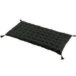Matelas de sol coton (120 x 60 cm) Pixel Noir