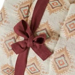 Matelas de sol coton (60 x 120 cm) Ikat Beige