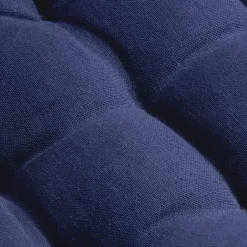 Matelas de sol coton (120 x 60 cm) Pixel Bleu marine