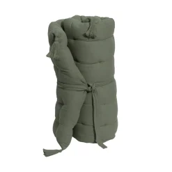 Matelas de sol gaze de coton (60 x 120 cm) Gaïa Vert romarin
