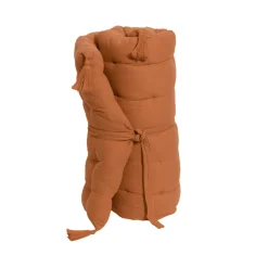 Matelas de sol gaze de coton (60 x 120 cm) Gaïa Abricot