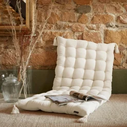 Matelas de sol gaze de coton (60 x 120 cm) Gaïa Beige pampa