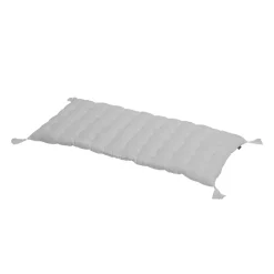 Matelas de sol gaze de coton (60 x 120 cm) Gaïa Gris nuage