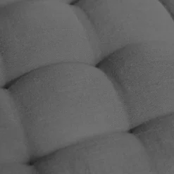 Matelas de sol gaze de coton (60 x 120 cm) Gaïa Gris granit