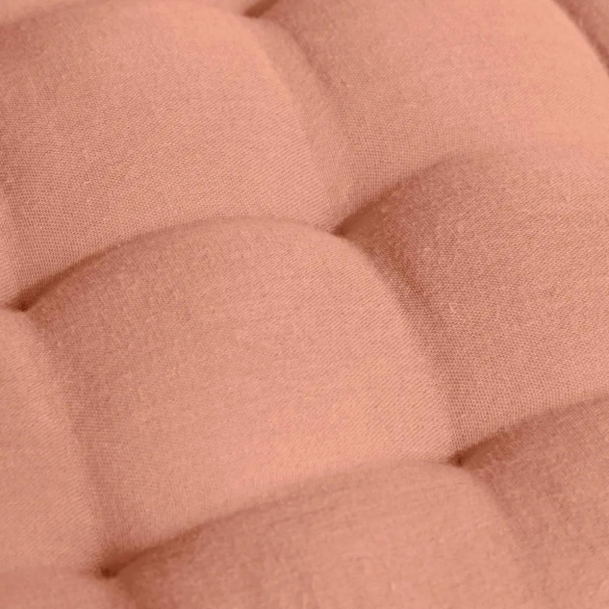 Matelas de sol gaze de coton (60 x 120 cm) Gaïa Rose pêche