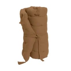Matelas de sol gaze de coton (60 x 120 cm) Gaïa Camel