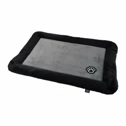 Matelas pour chat et chien Patchy L70 cm Gris/Noir