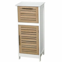 Meuble bas de salle de bain (37 x H83 cm) Stockholm Bois