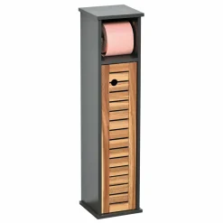 Meuble dérouleur papier toilette avec réserve(H75 cm) Elément Acacia