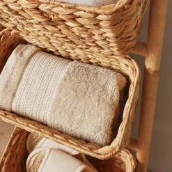 Meuble incliné 3 paniers bambou et jacinthe d'eau (40 x H92 cm) Hanoï