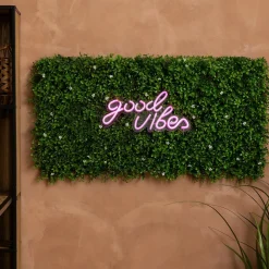 Mur végétal carré (50 x 50 cm) Izy Vert