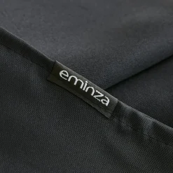 Nappe carrée anti tache (100 x 100 cm) Elise Noire